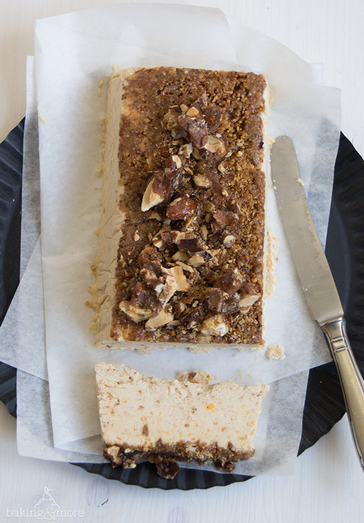 parfait, icecream, eis, dessert, Nachspeise, gebrannte nüsse, candied nuts, nuts, müsse, Gewürze, orange, spices