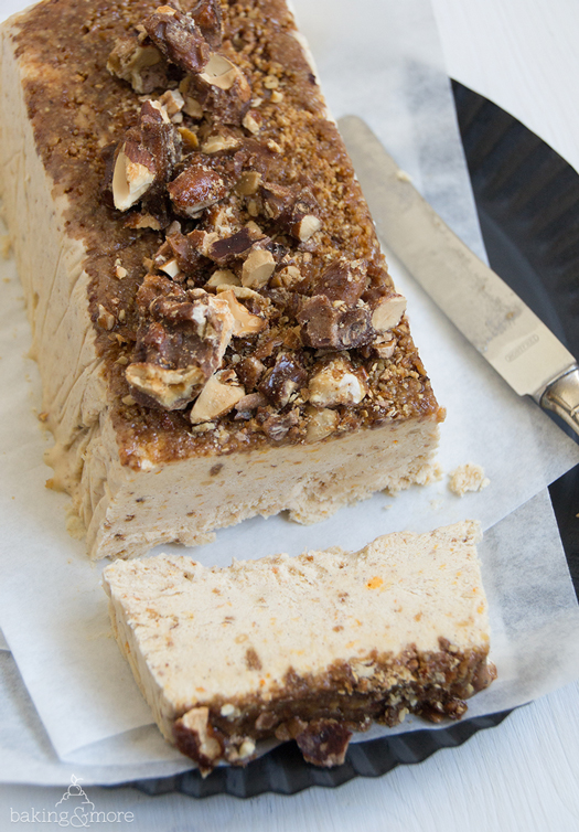 parfait, icecream, eis, dessert, Nachspeise, gebrannte nüsse, candied nuts, nuts, müsse, Gewürze, orange, spices