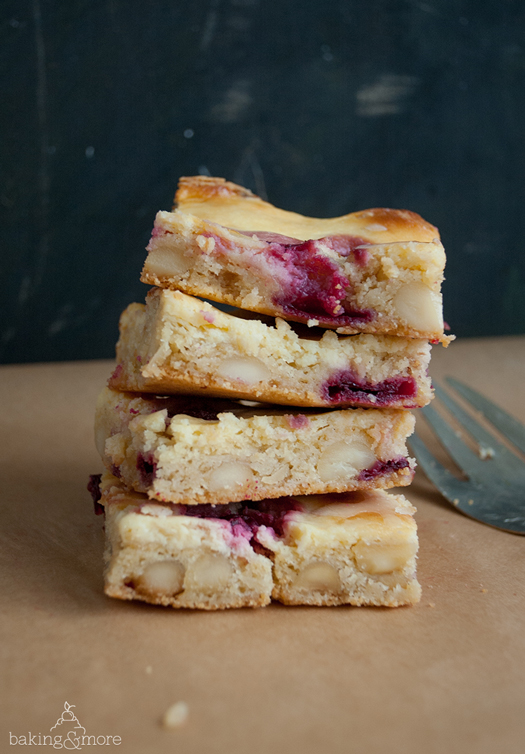 cheesecake, käsekuchen, cake, kuchen, blondie, cherries, kirschen, macadamias, macadamia nuts, nuts, nüsse, brownie