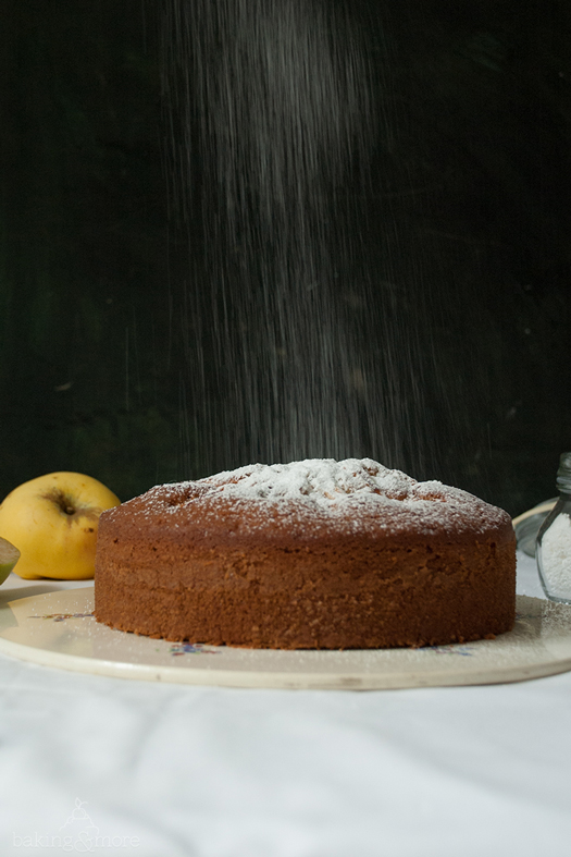 Apfel-Weintrauben-Schlupfkuchen