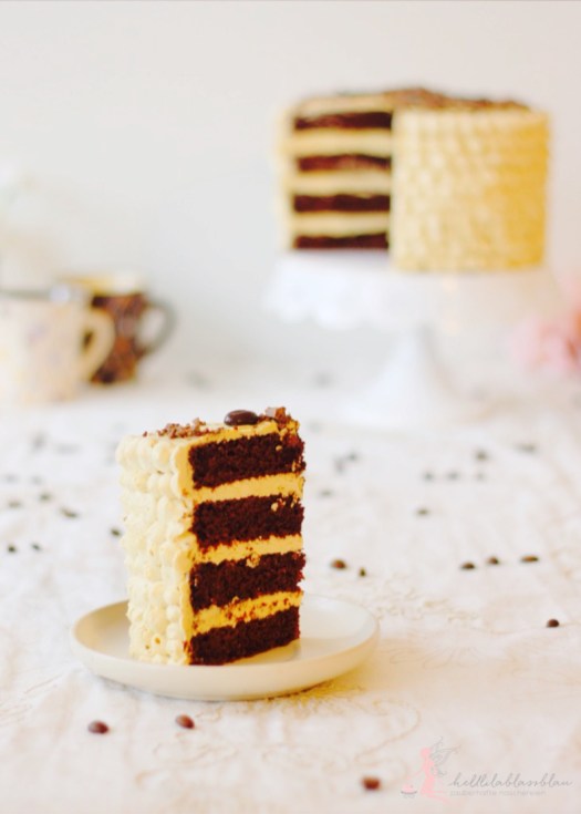 Espresso-Torte mit Tonkabohne