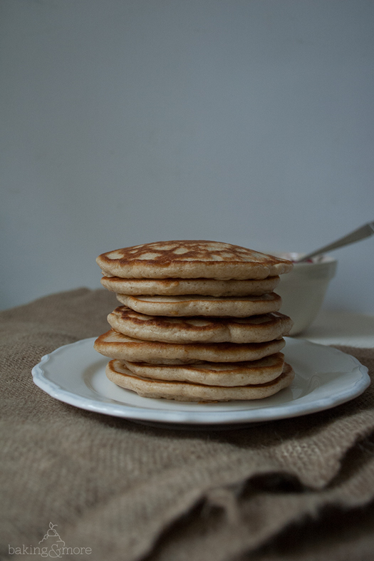 Apfel-Pancakes mit Granatapfel {Apple Pancakes with Pomegranate}