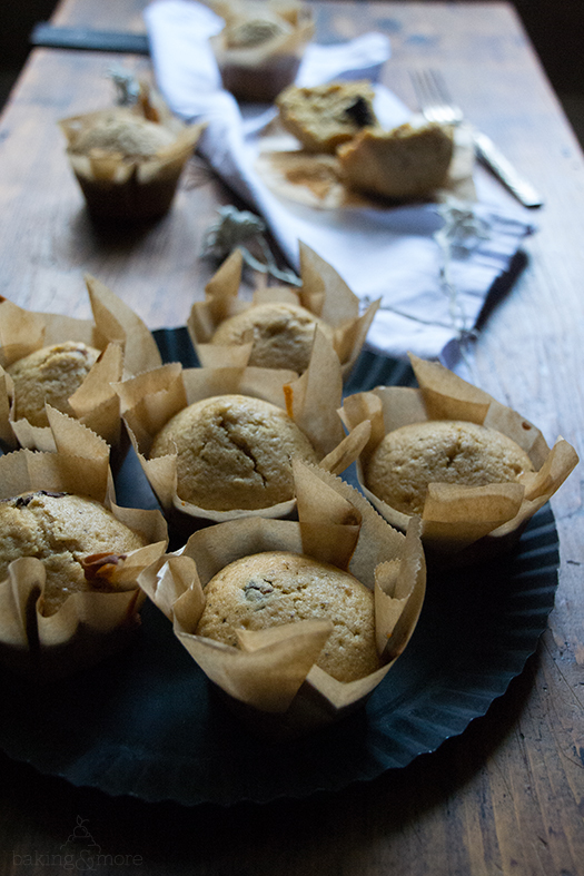 Muffins mit brauner Butter und Schokoladenstückchen - Brown Butter Chocolate Chip Muffins
