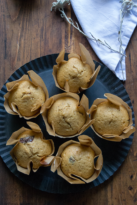 Muffins mit brauner Butter und Schokoladenstückchen - Brown Butter Chocolate Chip Muffins